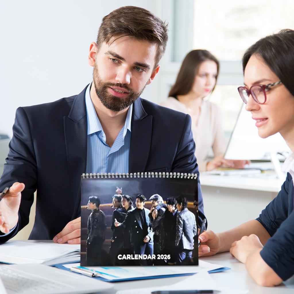2026 -Themed Wall Calendar, Illustrated Calendar, Unique Christmas And Holiday Gift Ideas Fan Gifts