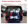 Car rear wiper decorative strip silver For Mercedes-Benz Vito 2024-2025