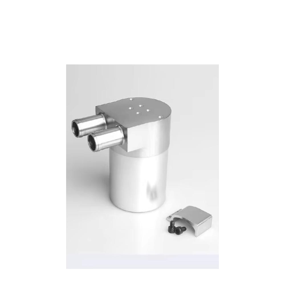 Universal Aluminum Alloy Reservior Oil Catch Can Tank for BMW N54 335 Black/Silver/Blue OCC-1005