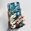 Handyhülle Für Infinix S5/S5 lite/X652/Camon 12 Air/CC6 Schwarz Niedliche Cartoons Bemalte Hülle Stoßdämpfer Weiche Stoßfeste Schwarze Hülle