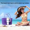 Cup Holder Attachment for Car Multi-functional Cup Holder for Bogg Bag with Handles Universal 3-in-1 Beach Bag for 30/40oz