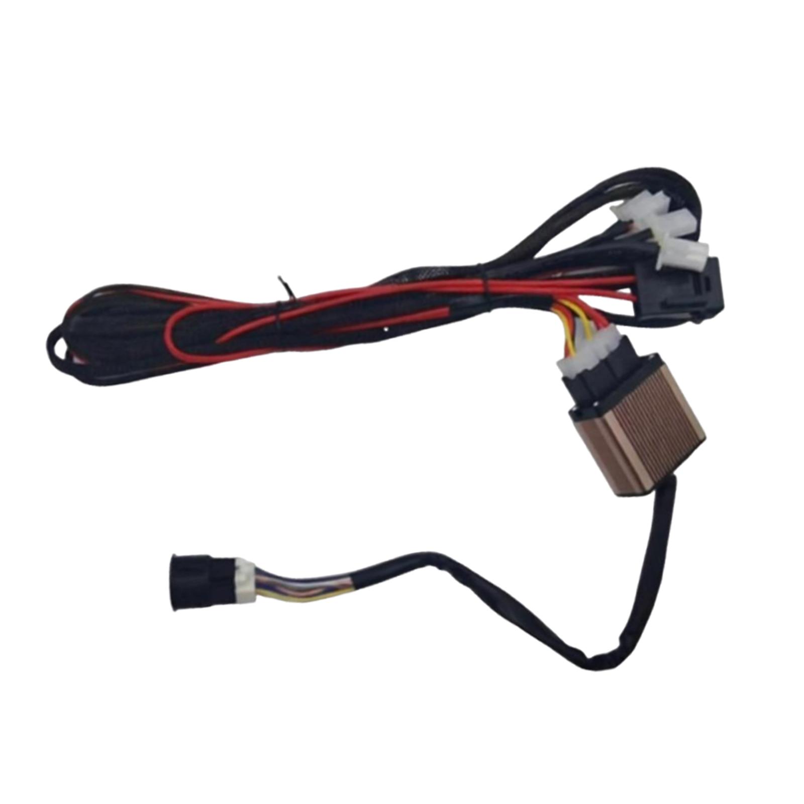 Double Control Heated Seat Switch Assembly Adjustable High Low Off Car Accessories for Driver and Passenger Comfort Style A