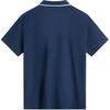 Li Ning Sports Trend Series Simple Casual Solid Color Short Sleeve Polo Shirt Men Polo Shirts Deep-Navy APLU165-2