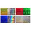 MUQZI Sports Accessory 10Pcs 3D Stereoscopic Rainbow Laser Sticker Fishing Lure DIY Material Accessory
