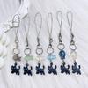 Fashion Keychain Pendant Multipurpose Phone Accessory Acrylic Alloy Texture Suitable for Students Professional Present