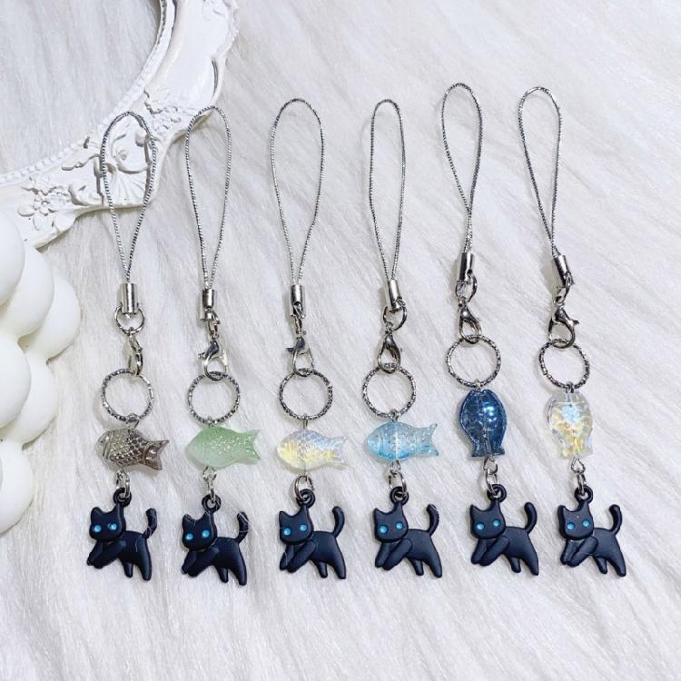 Fashion Keychain Pendant Multipurpose Phone Accessory Acrylic Alloy Texture Suitable for Students Professional Present