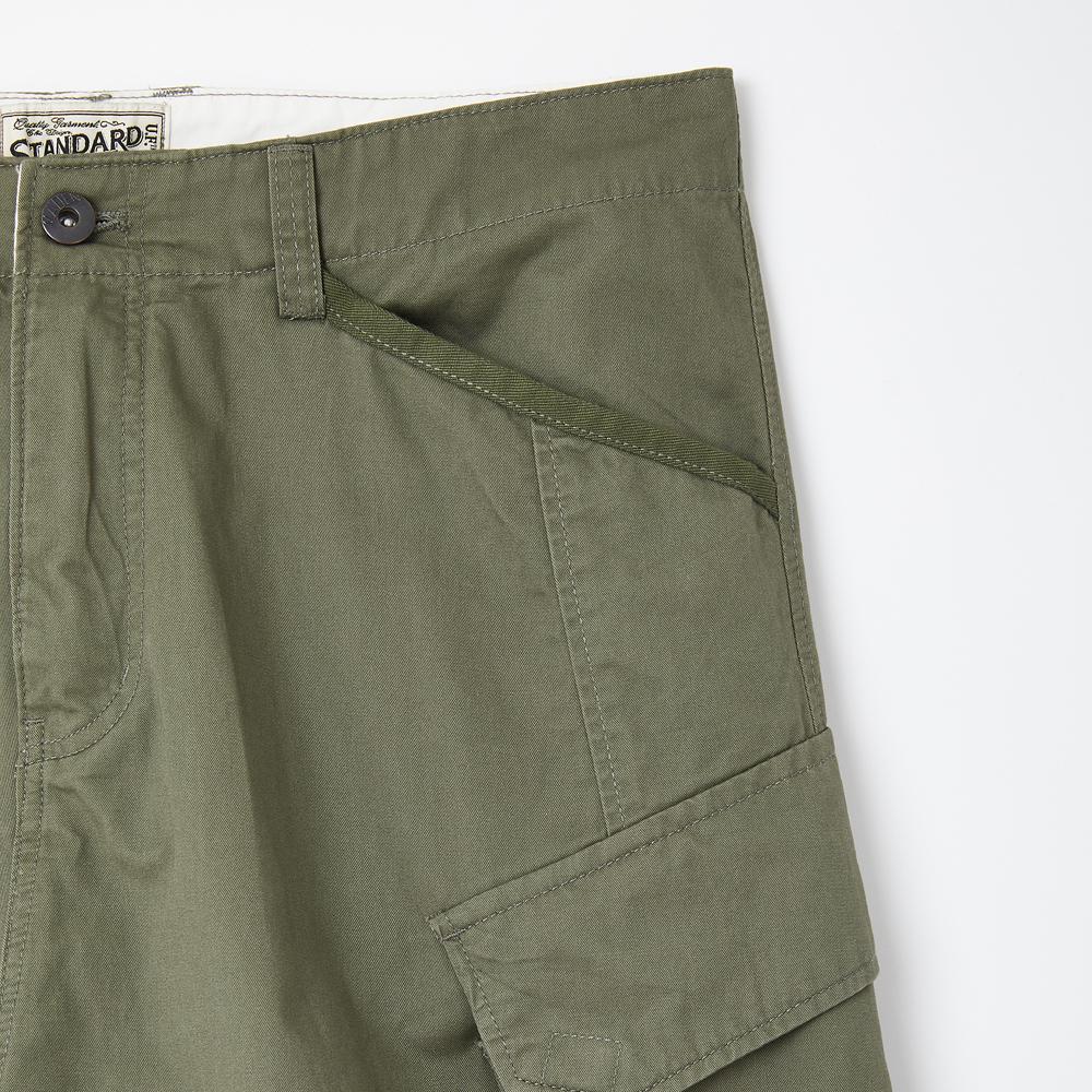 IKALOOK Daily Work Chino Cargo Pants Cpt116