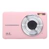 FHD 1080P Digital Camera 44MP 16X Zoom Anti Shake Portable Camera with 2.4inch Screen Smile Detection for Boys Girls