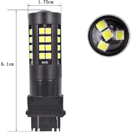 LED LIGHTING 3156 3157 Strobe Reverse Light LED Bulbs, 6000K Xenon White Su