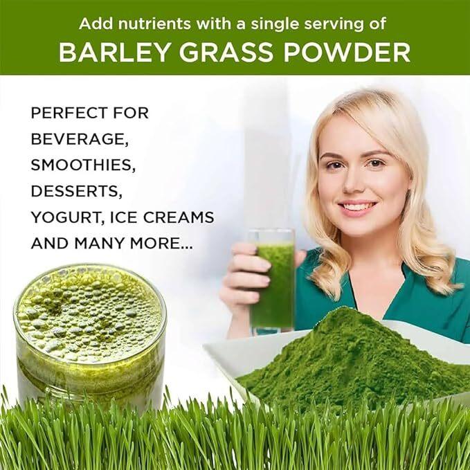 250g Organic Barley Grass Powder Gluten Free Non-GMO Superfood Vegan Organic