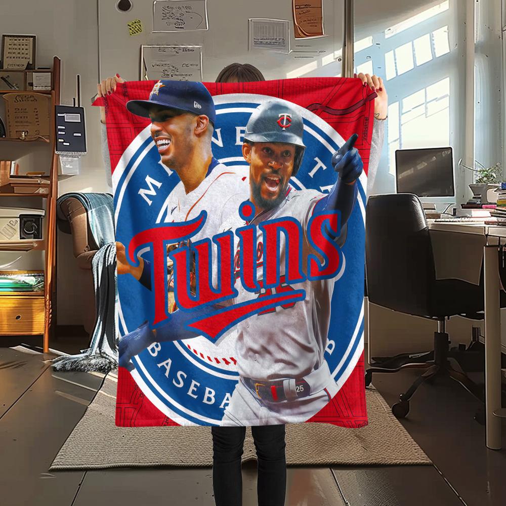 1 Stück LG Twins Print Flanelldecke, Hohe Qualität, Bequem für alle Jahreszeiten, Heimdekoration, Wärme und Komfort