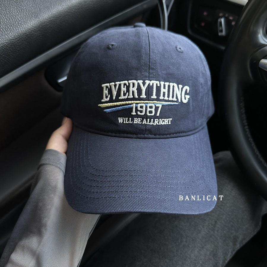 New American Retro Washing Cotton Embroidered Baseball Hat for Men and Women with Wide Brim Showing Faces with Small Duckling Hat