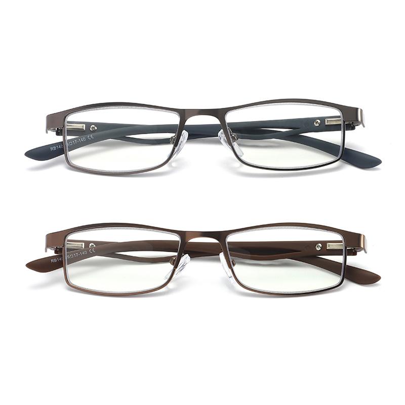 RBENN 4 Pack Anti Blue Light Reading Glasses Men Women Ultralight Small Size Computer Reader Eyeglasses +0.50 0.75 1.50 1.75 2.0