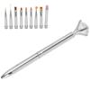 1 X Pen 10 X Pen Head Detachable Gel Pen Detachable Nail Art Brush  Home And Salon Manicure