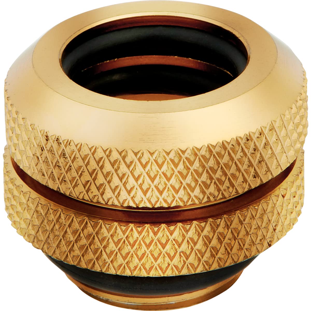 

Corsair Hydro X Series XF Hardline 12mm OD Fittings 4 Pack BSPP Port Threads Solid Brass Durable Compatible with Additional Hydro X Gold (G1/4 золотий