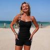Nuovo Costume da Bagno Europeo Bellissime Donne Costume da Bagno a Pezzi Separati con Tasca Abbinamento Colori Sportivo Tankini Disponibile