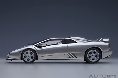 AUTOart 1/18 Scale Lamborghini Diablo SE30 Jota in Titanio/Metallic Silver (Finished Model) 79143