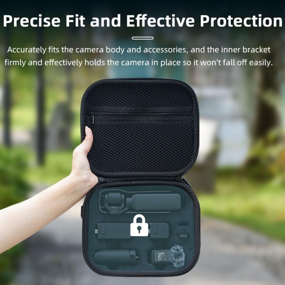 Protective Carrying Case PU Suitcase Handbag for DJI Osmo Pocket 3 Action Camera Accessories