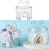 Practical Hamsters Cooling Solution Safe Ice House Hollow Designs Sleep Nest For Hamster Summer Comfort