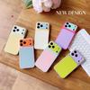 Big Window Candy PU Leather Phone Case For iPhone 17 11 12 13 14 15 16 17 Pro Max 16 Plus Official Shockproof Protector Cover