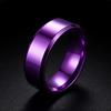 Stainless Steel Ring, Non-fading, Instagram-style Matte Finish, Trendy Men’s Ring with a Niche Design, Minimalist Titanium Steel Band.