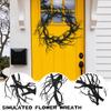 Holiday Wreath Withered Branches Horror Atmosphere Wreath Decoration Wreath Door Hanging Wall Hanging