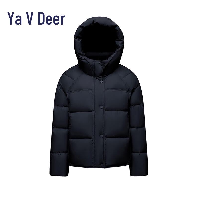 Ya Lu EW Dámská krátká péřová bunda s kapucí