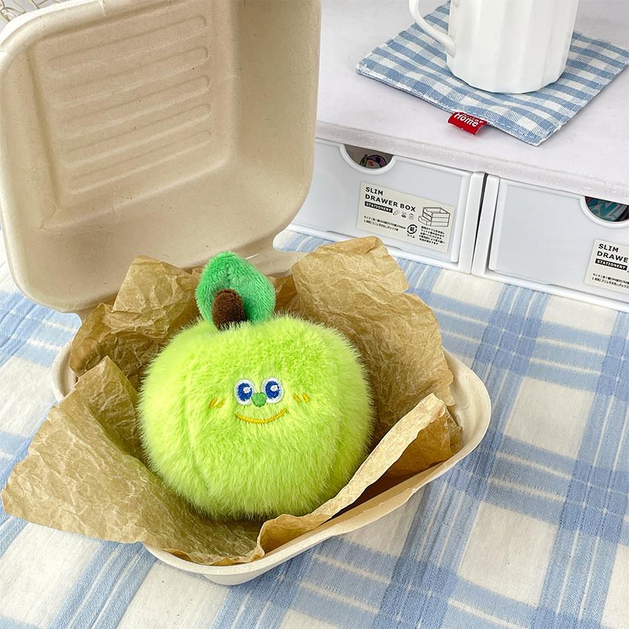 Fruit Plush Vegetable Toy Pineapple Durian Key Chain Pendant Decoration Gift