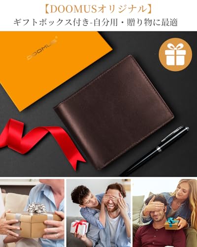 Tochigi Leather Men's Bifold Wallet, Popular Brand, Genuine Leather, Large Capacity, YKK Zipper, Coin Pocket, Crafted by Top Leather Craftsmen, Men's,