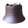 Umekichi Bonsai Round Damme Bonsai Purple Yokkaichi Banko Tozan Deep Suitable for Miscellaneous Approximately Small Size Supplies, 3.5" Pot, Clay,