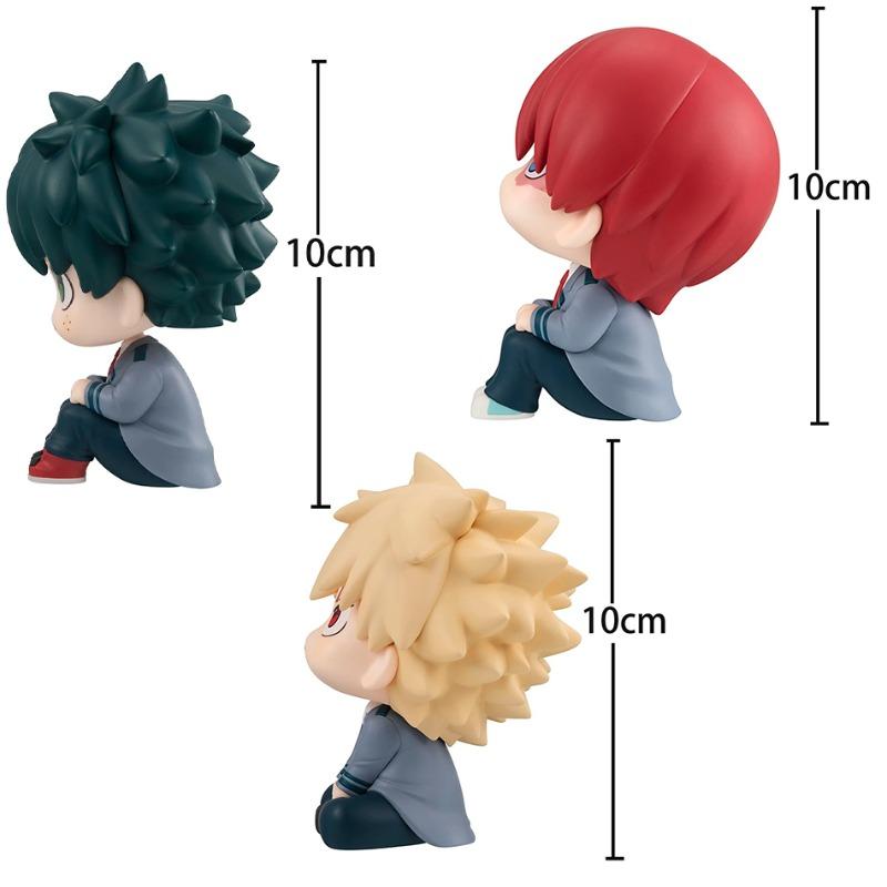 My Hero Academia Deku Bakugo Shoto Dabi Chibi-Style Model High-Quality Ornament Toy Kid Friendly Entertaining Fun Play Safe