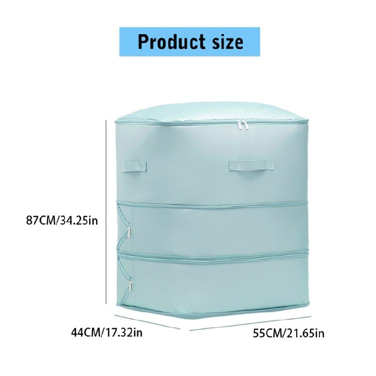 Versatile Storage Solution For Down Garments Quilt Breathable Fabric Prevents Moisture Odor Premium Sateen Construction