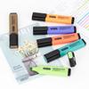 1 PCS 18 Colors Highlighter Marker Pen Water-based Pigment Single Head Highlight Pen Stationery Office School Supplies