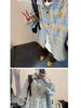 Unisex Retro Plaid Long Sleeve Shirt Jacket - Trendy Casual Style for Spring