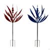 Garden Wind Sculpture with 35.4inch Height and Swivel Function for Outdoor Use