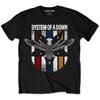 System of a Down Serj Tankian Daron Malakian Officiell T-shirt Herr
