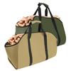 Firewood Carrier Storage Bag Large Capacity Oxford Cloth Scratch-resistant Wood Log Carrier Tote Bag Outdoor Firewood Organizer
