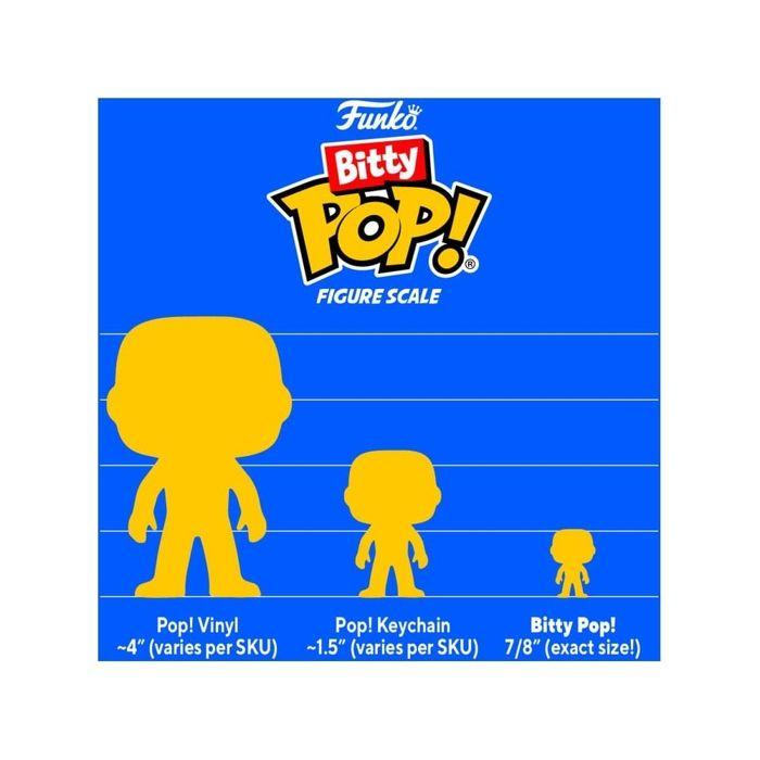 Pack 4 Figurines Funko Bitty Pop Star Wars S2 Leia