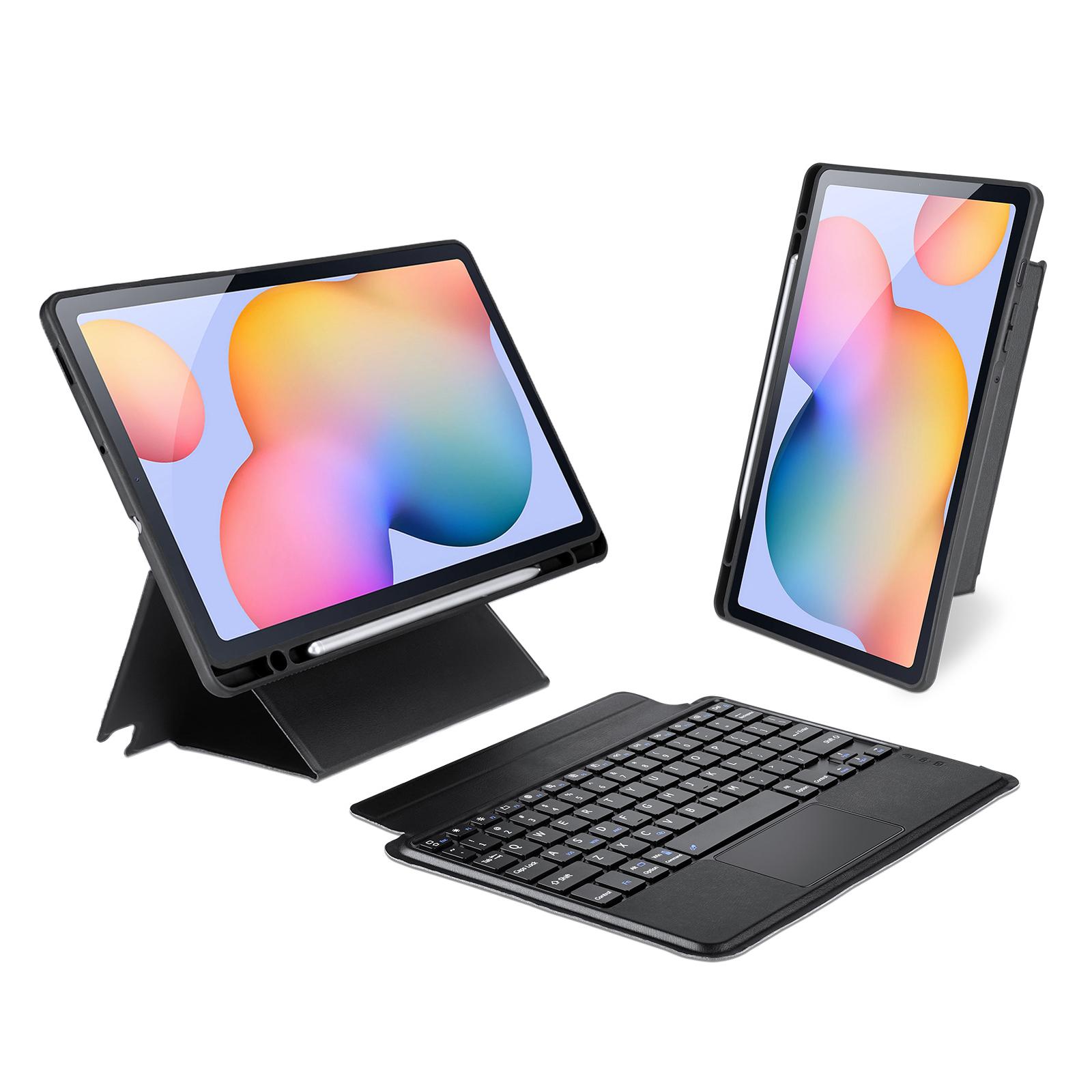

DUX DUCIS For Samsung Galaxy Tab S6 Lite (2020)/S6 Lite (2022)/(2024) Magnetic Bluetooth-compatible Keyboard PU Leather Tablet Case A