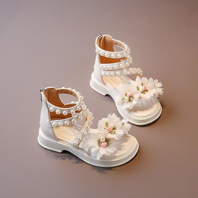 Big Roman Soft Sole Girls  Beach Sandals 2026 - Stylish Summer Princess Shoes 27