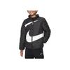 Péřová bunda Swoosh Color Block Stojáček Zip Ležérní Dětské bundy Černá FV2518-010