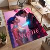 Rumi e Jinu (32) Tappeto da Ufficio Personalizzato con Nome Decorazione Elegante per Soggiorno Camera da Letto Cucina