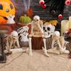 Halloween Skeleton Resin Figurine - Hear No See No Speak No Evil