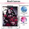 DIY Diamant Malerei Neue 2024 Erstaunliche Gothic Engel Rose Mädchen 5D DIY Diamant Mosaik Stickerei Kreuz Stich Kits Wohnkultur