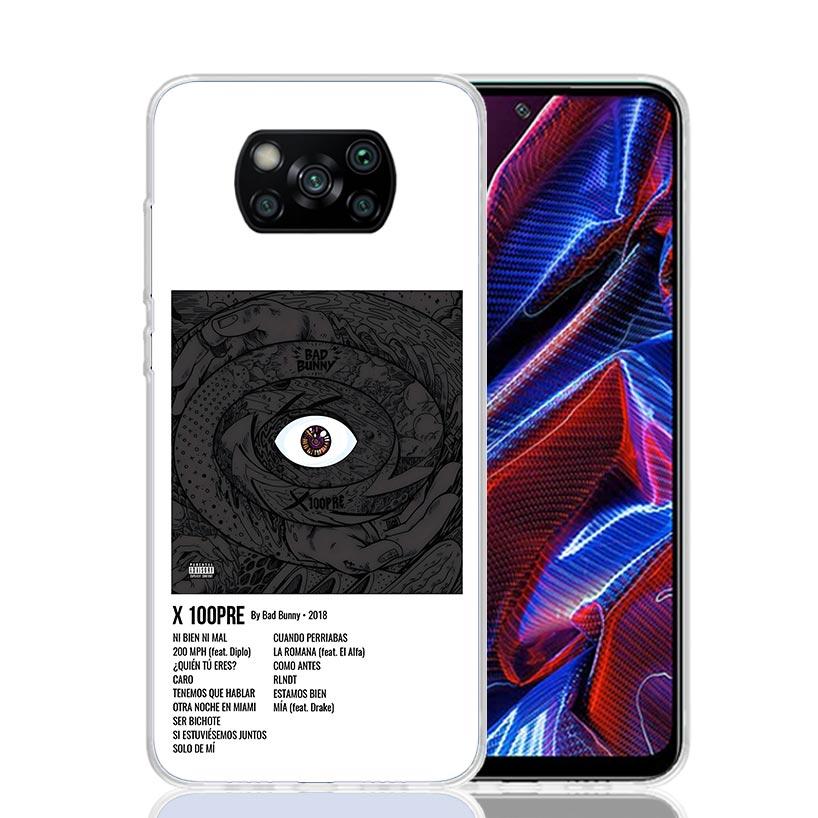Bad Bunny X100pre Phone Case For Xiaomi Poco F7 Ultra X7 X6 Pro X5 Redmi 15 15C 13 13C 12 12C 10 10A 10C 9 9A 9C 9T Shell Poco X