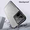 KEYSION Luxury Retro PU Leather Case for Realme GT 7 7T 5G Soft Silicone+PC Shockproof Phone Back Cover for OPPO Realme GT 7T 5G