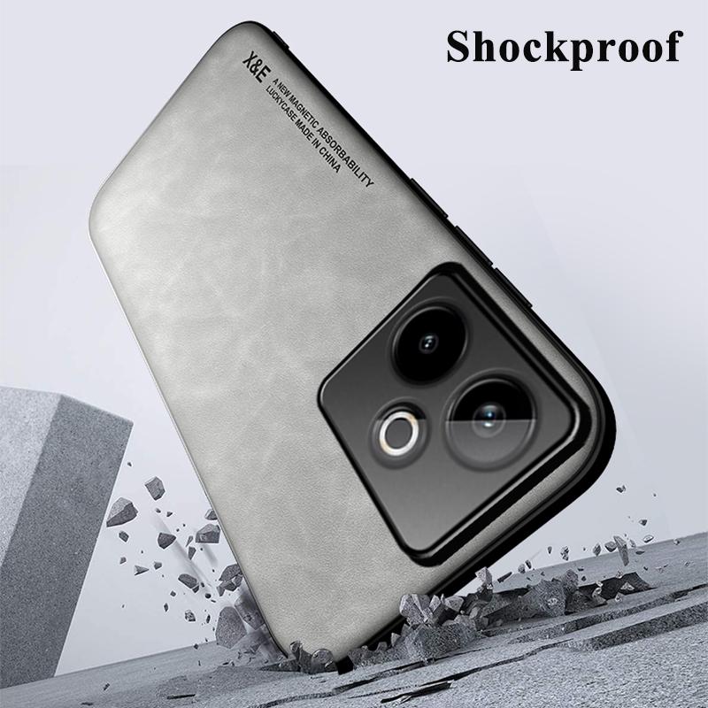 KEYSION Luxury Retro PU Leather Case for Realme GT 7 7T 5G Soft Silicone+PC Shockproof Phone Back Cover for OPPO Realme GT 7T 5G
