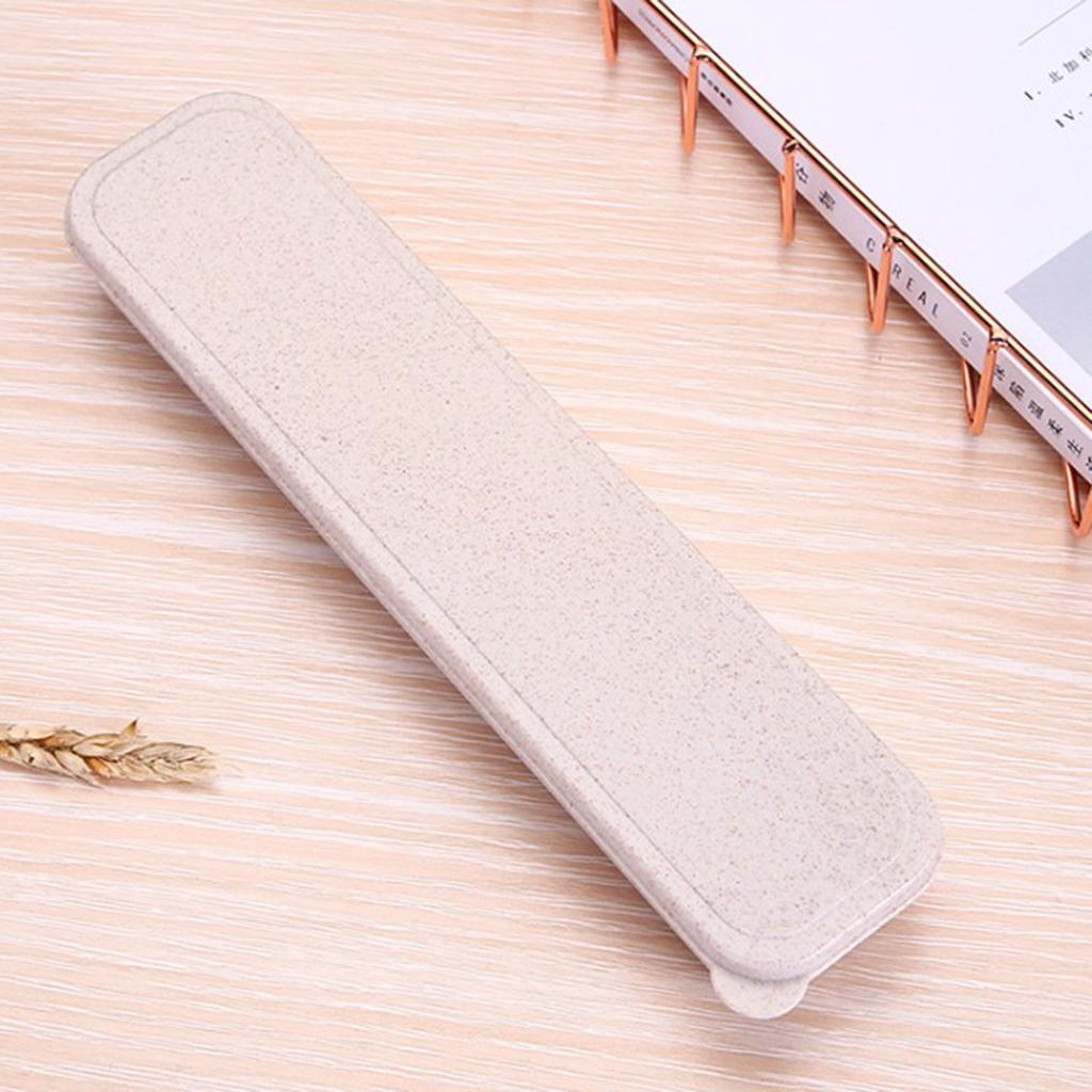 Food-Grade Plastic Tableware Storage Stylish Design Case Portable Travel Flatware Storage Box for Chopsticks Spoon Fork