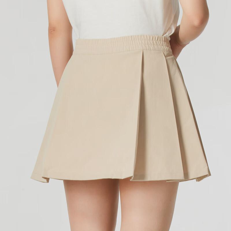 Puma Ss24 Solid Color Breathable Sports Short Casual Skirt Women skirts Brown 630945-83