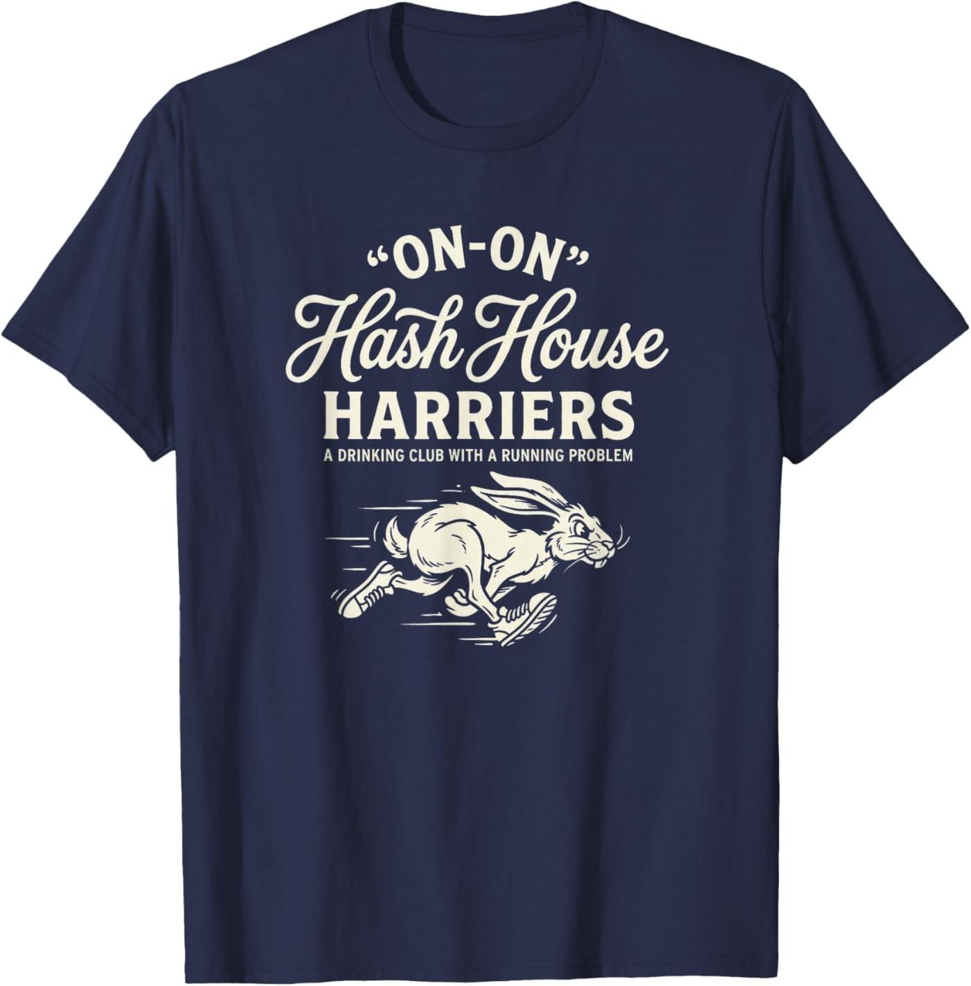 Funny Hash Harriers Unisex T-Shirt S разноцветный